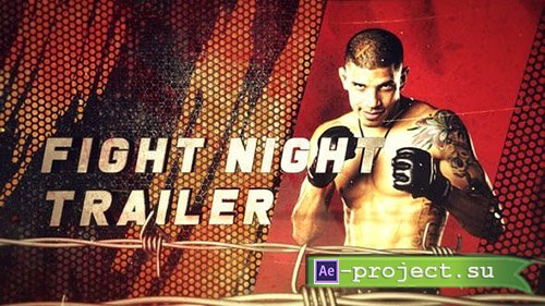 Videohive: Fight Night Trailer - Project for After Effects 