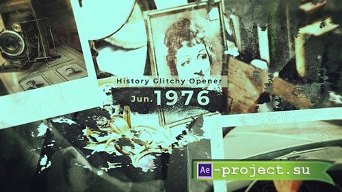 Videohive: History Glitchy Opener - Project for After Effects 