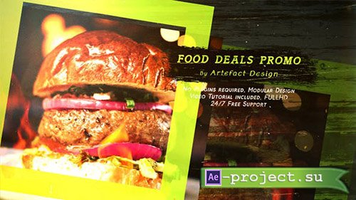 VideoHive: Food Deals Promo 20129332 - Project for After Effects