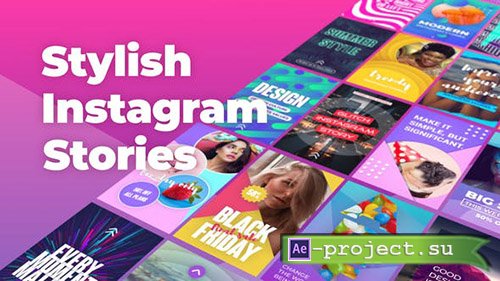 Videohive: Stylish Instagram Stories - Project for After Effects 