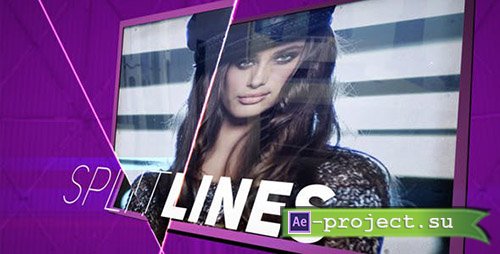 Videohive: Split Lines - Project for After Effects 