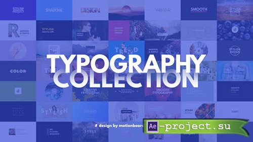 Videohive: Typography - Project for After Effects 