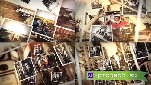 Videohive: Memories Parallax Slideshow 24224146 - Project for After Effects