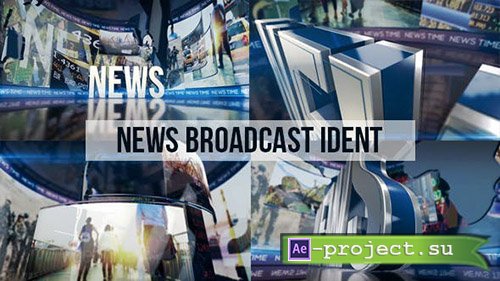 VideoHive: News Broadcast Ident 14834760 - Project for After Effects 