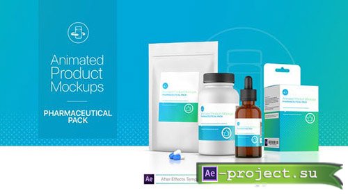 Videohive: Animated Product Mockups - Pharmaceutical Pack - Project for After Effects 