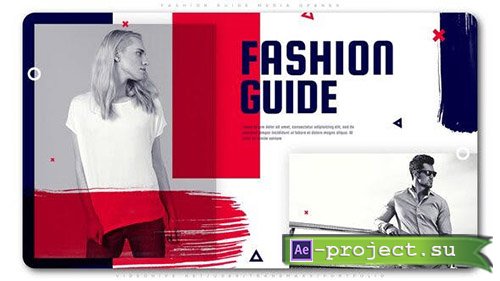 VideoHive: Fashion Guide Media Opener - Project for After Effects