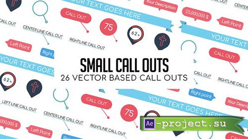 VideoHive: Small Call Outs - Project for After Effects