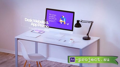 Videohive: Desk Website Promo & App Promo - Project for After Effects 