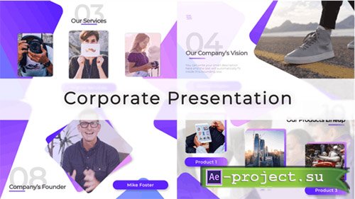 Videohive: Corporate Video Presentation - Project for After Effects