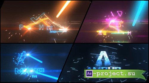 VideoHive: Laser Blast Logo Reveal  - Project for After Effects