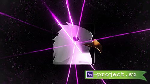 Videohive: Glossy Slash Logo - Project for After Effects 