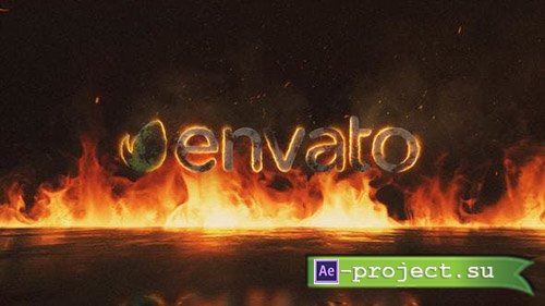 Videohive: Fire Logo 22839184 - Project for After Effects 