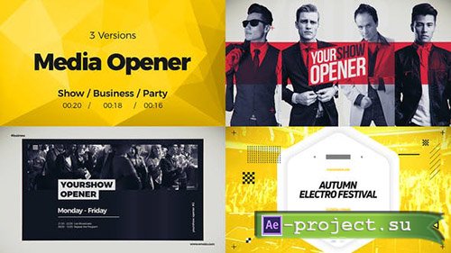 Videohive: Media Opener 22838540 - Project for After Effects 