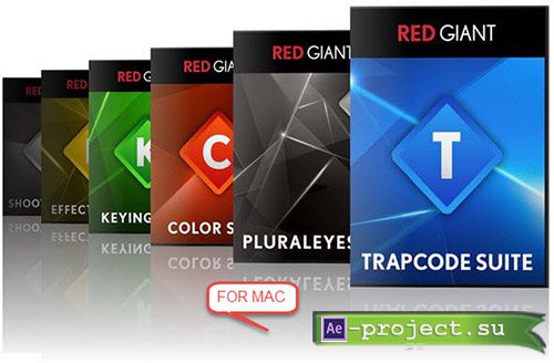 Red Giant Complete Suite 2019 for Adobe (Updated 30.07.2019) MacOS