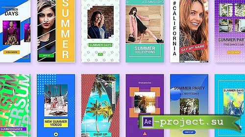 Summer Instagram Stories 263647 - Premiere Pro Templates
