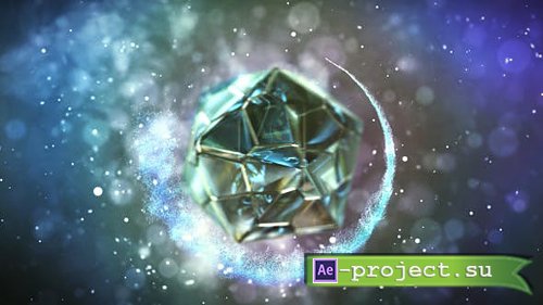 Polyhedron Glass Logo - Project for After Effects (Videohive)