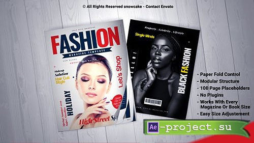 Videohive: Magazine Promo 24065809 - Project for After Effects