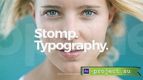 Videohive: Stomp Opener / Clean Typography / Event Promo / Dynamic Slideshow - Project for After Effects