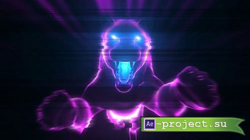 Videohive: Neon Glitch Logo 24314561 - Project for After Effects