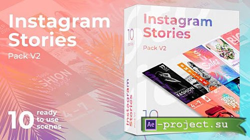Videohive: Instagram Stories Pack V2 - Project for After Effects