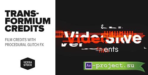 Videohive: Transformium | Film Credits - Project for After Effects