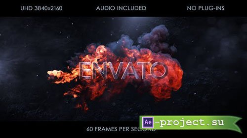 Videohive: Fire Logo Intro - Project for After Effects 