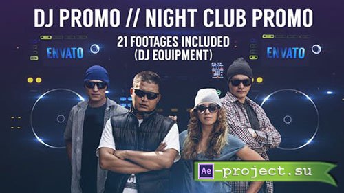 Videohive: DJ Promo // Night Club Promo - Project for After Effects 