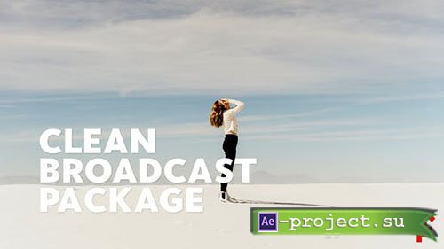 Videohive: Clean Broadcast Package | Essential Graphics | Mogrt - After Effects & Premiere Pro Templates
