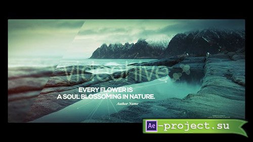 Videohive: Nature and Quotes - Project for After Effects 