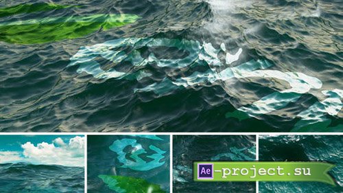 Videohive: Realistic Ocean Logo 9221768 - Project for After Effects 