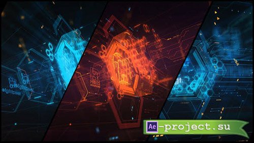 Videohive: High Tech Logo V10 Energetic - Project for After Effects 