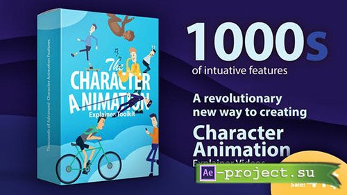 Videohive: Character Animation Explainer Toolkit - Project for After Effects 