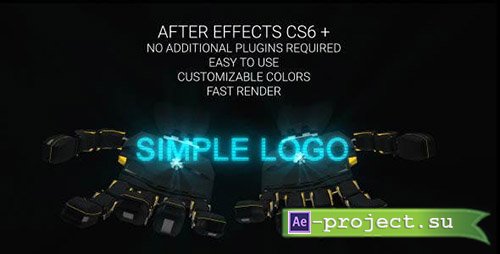 Videohive: Robotic Hands Logo - Project for After Effects