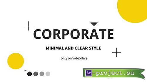 Videohive: Corporate Minimal 19721562 - Project for After Effects
