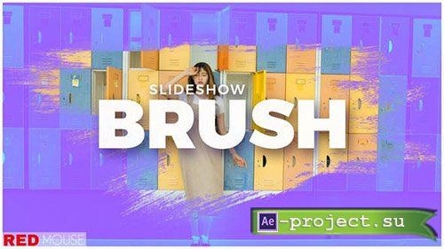 Videohive: Brush Slideshow 22443585 - Project for After Effects 