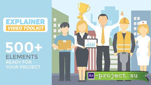 Videohive: Explainer Video Toolkit 22786329 - Project for After Effects 