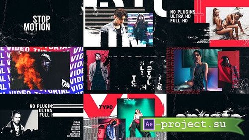Videohive: Stop Motion Opener 23880128 - Project for After Effects 