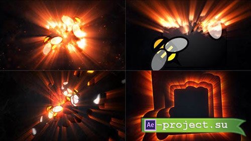 Videohive: 4 Logo Opener Variations - Project for After Effects 