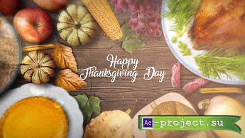 VideoHive: Thanksgiving Special Promo 22822514 - Project for After Effects