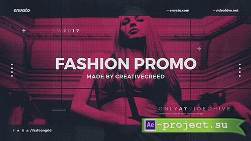 VideoHive: Fashion Event Promo Dynamic Opener Clothes Collection Grid Slideshow Backstage - Project for After Effects