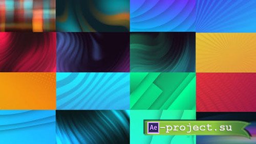 Videohive: Trendy Animated Backgrounds 24414899 - Project for After Effects 