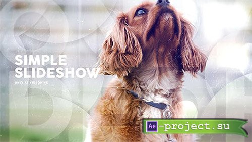 Videohive: Simple Slideshow / Romantic Memories / Photo Album / Circle Transitions - Project for After Effects 