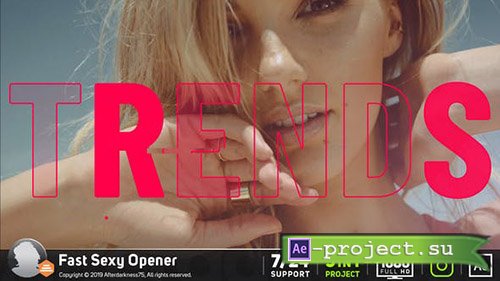 Videohive: Fashion Opener 23963227 - Project for After Effects