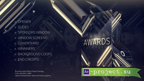 Videohive: Diamond Awards Packaging - Project for After Effects