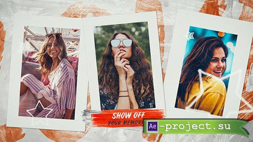 Videohive: Summer Photo Slideshow - Happy Moments - Project for After Effects