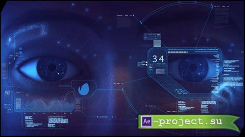 Videohive: High Tech Logo V02 Eye Opener - Project for After Effects 