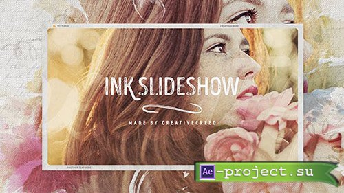 Videohive: Ink Slideshow / Romantic Memories / Wedding Photo Album / Vintage Opener  - Project for After Effects