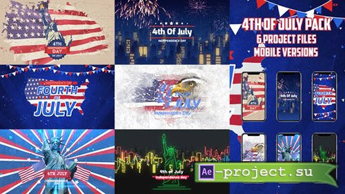 Videohive: 4th of July Pack - Project for After Effects 