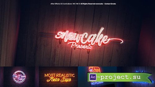 Videohive: The Neon Sign - Project for After Effects 