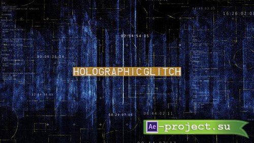 Videohive: Holographic City Opener - Project for After Effects 